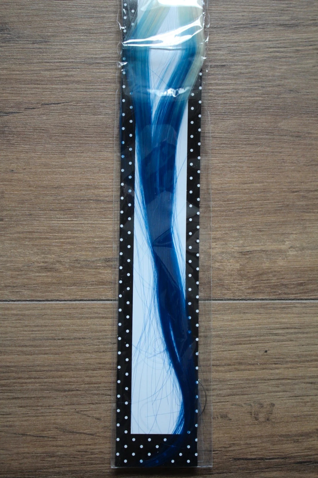 Extensão de cabelo "My Funny Hair Mesh" Degradê Azul e Loiro – photo 3